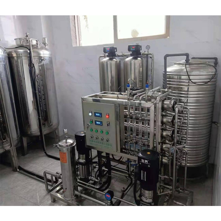 全不銹鋼雙極反滲透工業+飲用純水設備